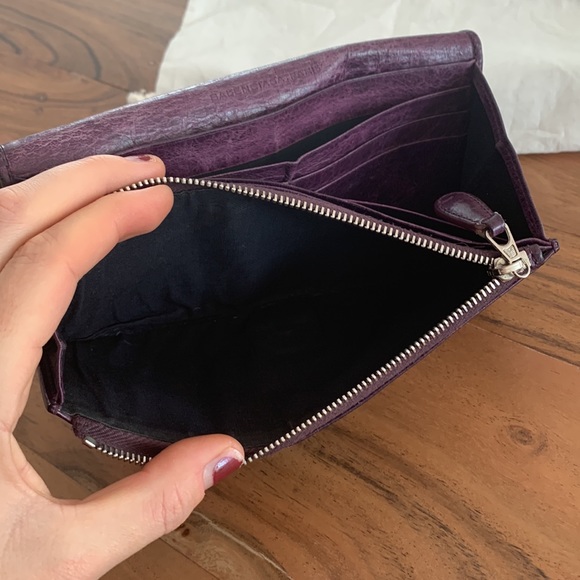 Balenciaga Moto Long Flap Wallet - Picture 11 of 13